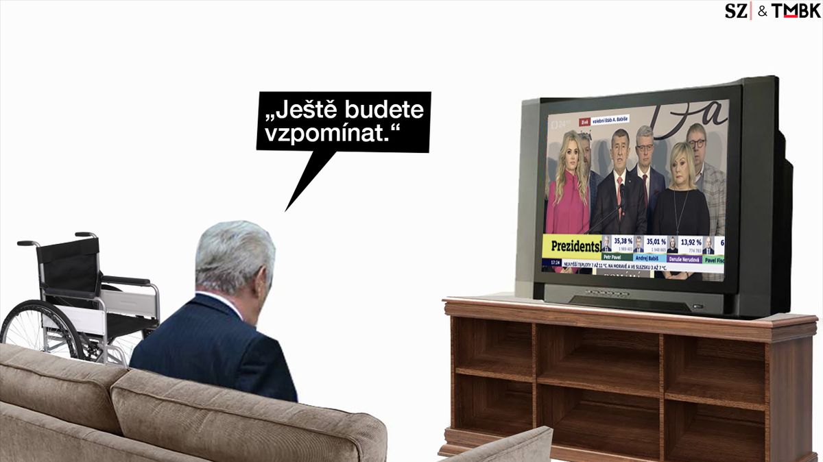 TMBK: Miloš Zeman hodnotí výsledky prvního kola
